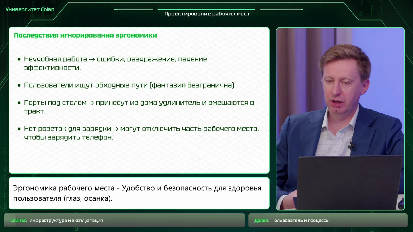 Практические выводы по инфраструктуре рабочих мест, 00:23:30
